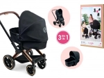 Kolica za lutke Cybex 3 u 1 crna