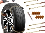 Snježni lanci – protuklizne trake za gume, set od 8 komada