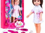 Velika lutka medicinska sestra s liječničkim dodacima za djecu 3+