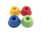 Kalup za pijesak kuglof, plastika, 12 × 7 cm, razne boje