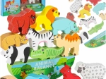 Drvena Montessori balansna igra životinjice