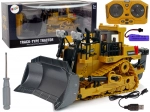 RC buldožer 2,4 GHz s pomičnim odrnom pločom