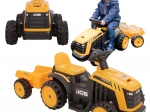 EVO dječji električni traktor JCB s prikolicom