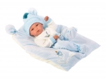 Llorens New Born dječačić – realistična lutka s potpuno vinilnim tijelom 35 cm
