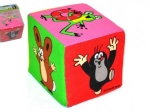 Tekstilna kocka Krtek 10 cm