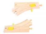 Drvena skretnica za željezničke pruge Bigjigs Rail 2 komada