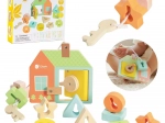Classic World Montessori drvena igračka ključevi i vrata 11 kom