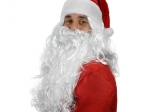 Mikulaška perika s bradom za odrasle
