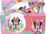 Plastični set za jelo MINNIE, 5 kom