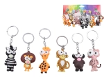 Animal Keychain with Big Eyes - 1 piece