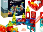 Magnetičke građevne kocke s kugličnom stazom 77 kom