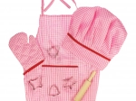 Bigjigs Toys ružičasti dječji kuharski set