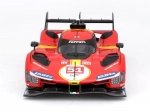 Bburago 1:24 Ferrari Racing - 499P LMH - Crveni #51