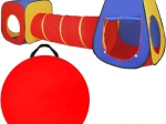 Dječji igraći šator 3u1 Tipi + Tunel + Kućica