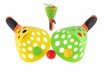 Plastična igra Catch Ball 25 cm – set košarica s lopticama