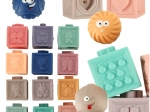 Senzoričke mekane kocke i loptice, edukativni set 15 kom