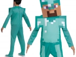Dječji kostim Steve u dijamantnom oklopu Minecraft 127–136 cm (7–8 godina)
