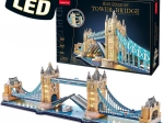Svjetleća 3D slagalica Tower Bridge - 222 dijelova