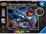 svjetleća slagalica Kako izdresirati zmaja 3 XXL 100 dijelova – Ravensburger