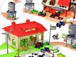 Mega velika farma sa životinjama i traktorima