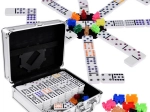 Set igara Domino i Mexican Train s metalnim kovčegom