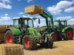 Puzzle SCHMIDT – traktori FENDT 724 Vario i FENDT 716 Vario, 100 dijelova