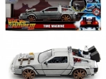 delorean povratak u budućnost iii 1:24 metalni model s otvarajućim vratima jada toys
