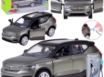 Metalni model električnog crossovera Volvo XC40 s funkcijama svjetala i zvukova