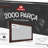 Okvir za puzzle 96x68 cm smeđi