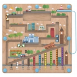 Magnetička drvena igraća ploča City