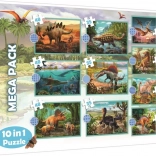 Puzzle 10 u 1 dinosauri