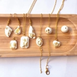 Sycomore kreativni set za nakit od cementa i zlatne folije