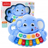 Interaktivni klavir Slonić Plavi – Melodije, Skale, Zvukovi životinja