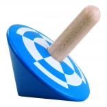 DETOA drveni zvrk – plavi