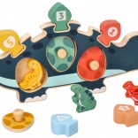 Drvena dječja slagalica - Dinosaur