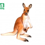 Figurica klokan s mladunčetom 9 cm