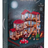 Mega čarobna kućica za lutke s dodacima, 251 dio