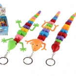 Svjetleći privjesak za ključeve gušter/kameleon/zmija 28 cm od plastike