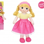 Pamučna pjevačka lutka Míša Růžičková 55 cm