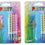 Zabavna svijeća broj 4 s 4 svijeće