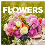 Zabilješki kalendar Cvijeće 2026