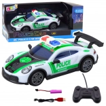 Sportski policijski auto RC Drift s LED osvjetljenjem 1:22