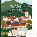 Školska bilježnica A4 kvadratići Selo 425