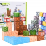 Magnetne građevne kocke 3D – set 88 kom