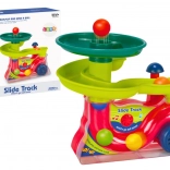 Šarena fontana sa toboganom za loptice sa zvukovima