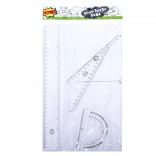 geometrijski set transparentni