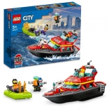 LEGO® City 60373 Vatrogasni spasilački brod i čamac