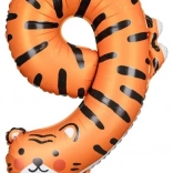 Foli balon broj 9 – tigar 49 × 76 cm