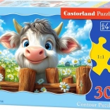 Castorland puzzle Ljepa kravica 30 dijelova