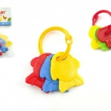 Zvečka ključevi za bebe – šareni set privjesaka